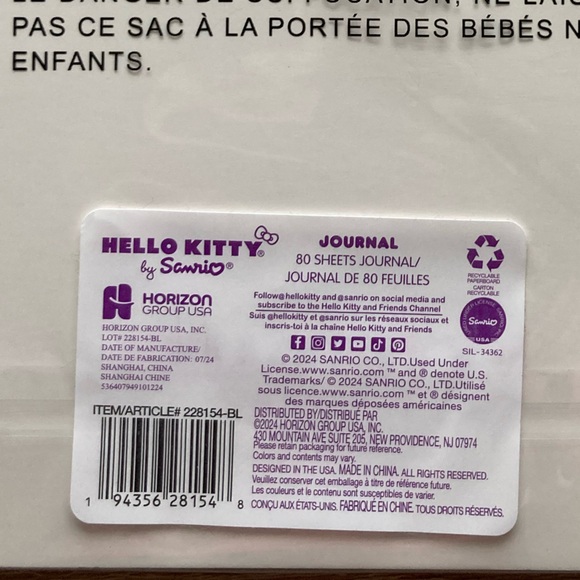 50th Anniversary Hello Kitty Stationary Bundle - 3 Piece Limited Edition ๐๐๐ - Picture 6 of 9